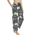 thumbnail image 3 of Kdxio Women's Comfy Stretch GamersPrint Drawstring Pajama Pants-XX-Large, 3 of 9