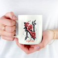 thumbnail image 4 of Initial 'N' Personalized Mug for Women - Custom Monogram 11oz 15oz Coffee Cup, Great for Morning Coffee, Birthday, Mother's Day, Father's Day, Work, Home, 4 of 6