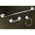 thumbnail image 2 of Kingston Brass Victorian 3-piece Bathroom Accessory Set satin nickel Nickel Finish, 2 of 5