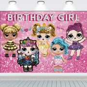 LOL Surprise Backdrop Party Supplies Taspestry Background Wall Decor Banner Post Decor Decorations