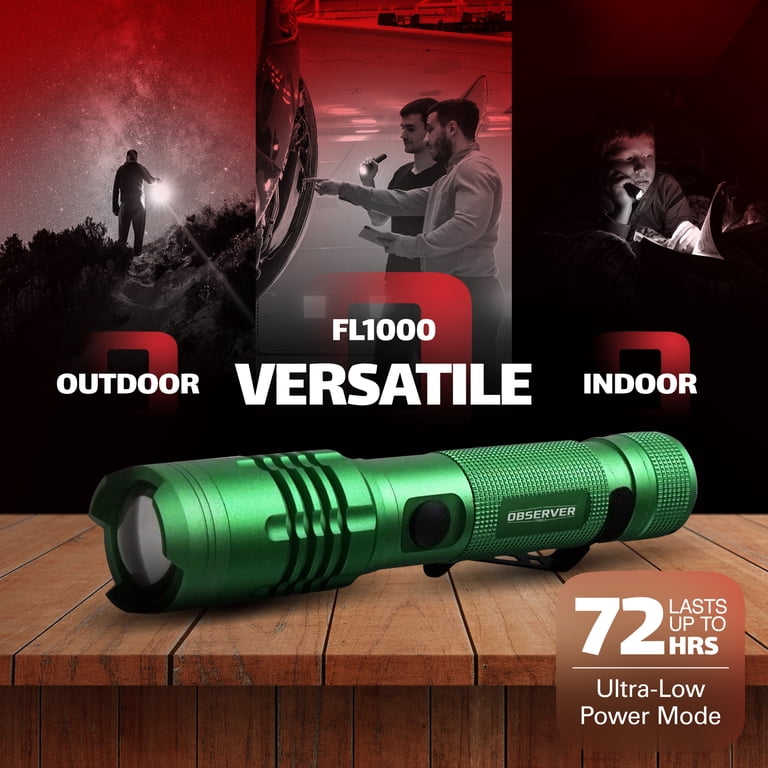 commercial grade rechargeable flashlight Kodiak® Kraken 6000 Lumen Tactical with Power Bank 4 functions selectable through mag instruments tailcap EcoGear FX Rechargeable LED Tactical