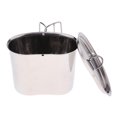 thumbnail image 4 of 700ml al aire libre que cocina el pote de la cantimplora que acampa los utensilios de cocina para ir de excursión al Bbq Macarena Taza de agua con mango plegable, 4 of 8