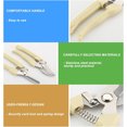 thumbnail image 4 of Pruning Shears, MODANU 2Pcs Sharp Handheld Garden Shears, Stainless Steel Gardening Scissors with Straight & Bypass Blade, Garden Clippers for Flowers, Plants, Fruit Trees - Gardening Gifts, 4 of 7