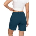 thumbnail image 5 of Summer Shorts for Women Casual Elastic High Waisted Comfy Lightweight Beach Shorts for Travel & Vacation, 5 of 5
