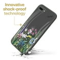 thumbnail image 3 of Case Yard iPhone-8-Plus Case Clear Soft & Flexible TPU Ultra Low Profile Slim Fit Thin Shockproof Transparent Bumper Protective Cover Drop Protective Cell Phone Cases (Flower Bouquet), 3 of 8