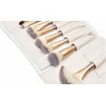 thumbnail image 4 of Zoë Ayla 24 Piece Professional Make-Up Brush Set in Purse Style Roll-Up Travel Case - Beige 24-100-BE, 4 of 5