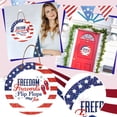 thumbnail image 2 of Independence Day 4th of July Home Hanging Decor Sign Wooden Welcome Decoration Door Day Hanging Door Sign Wall Decoration Independence Door Hanging Decoration, 2 of 8