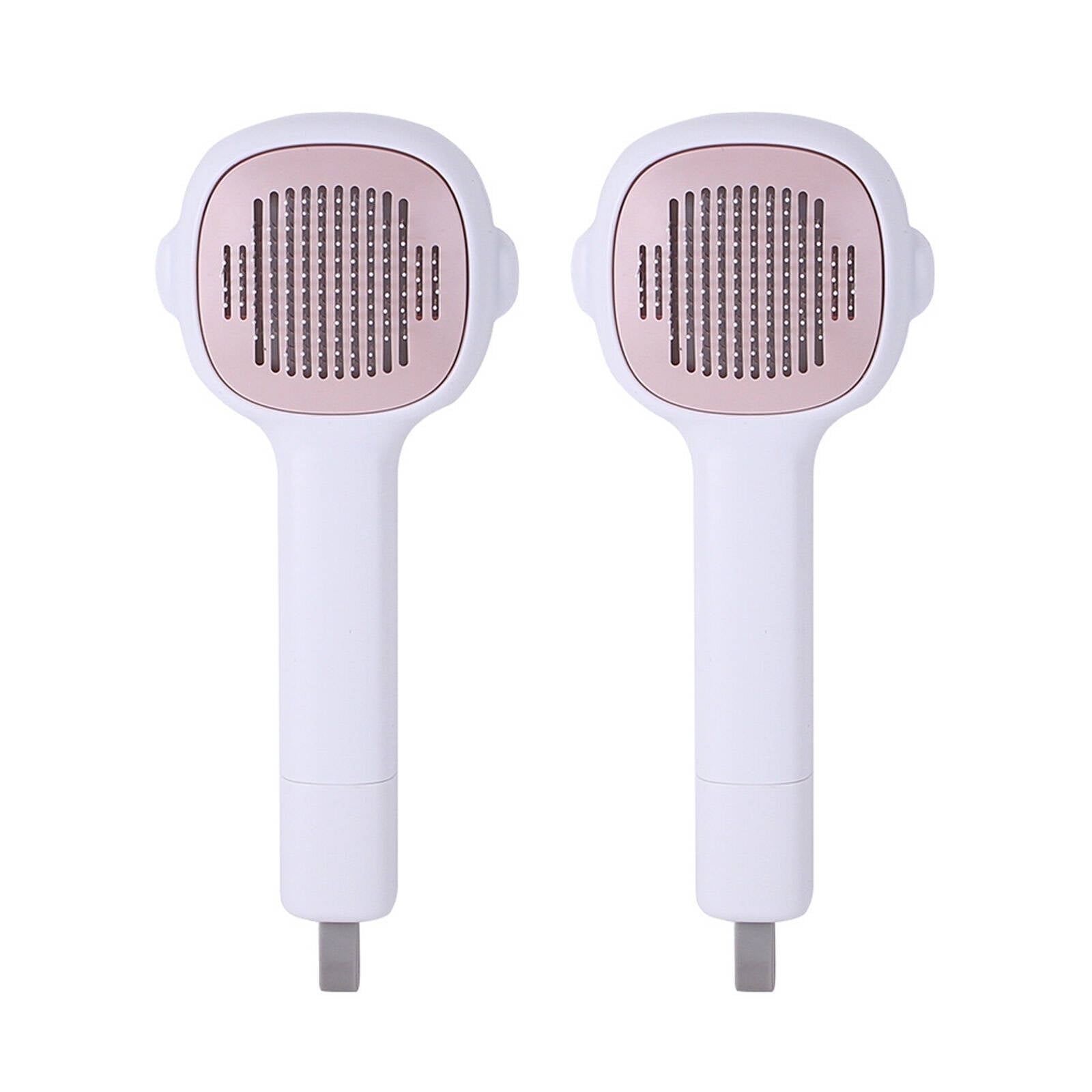 GASTROPOD 2026 New 2Pcs Cat Brush Massage Brush Design Dog Brush Multi-Functional Hair Remover Suitable for Small and Large Dogs and Cats Cat Stuff Yellow
