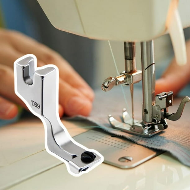 Suncoda Sewing Machine Presser, Adjustable Invisible Zipper Guide