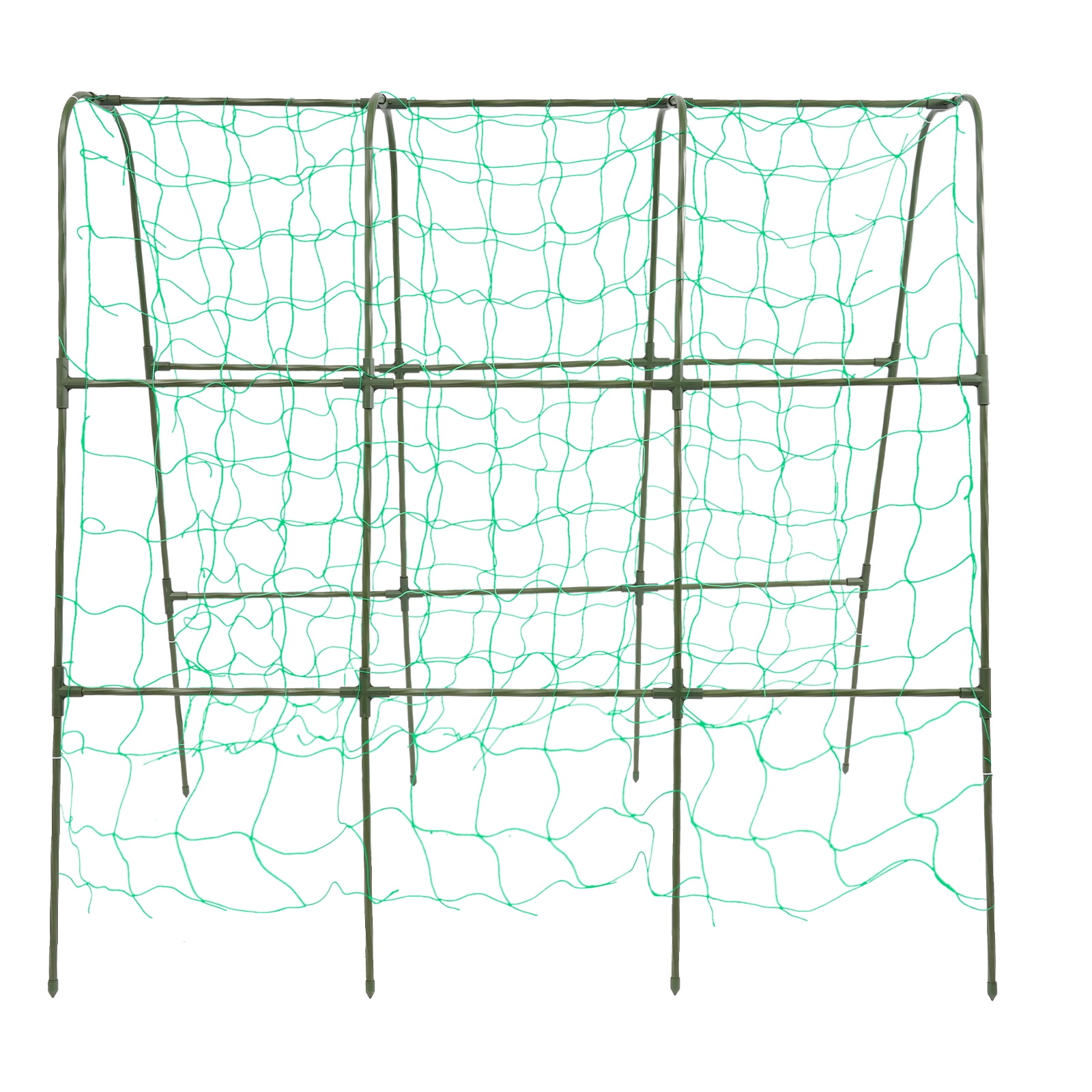 Garden Arch Tunnel Trellis, Arch Trellis for Climbing Plants, Outdoor Cucumber Trellis 3.94*3.94ft