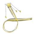 thumbnail image 2 of Prettyia Cadena antigua Pinzas para el cabello Barrette Cinta Bun Horquil Amarillo Zulema Pinza de pelo para mujer Horquilla, 2 of 8