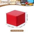 thumbnail image 2 of Uxcell Rectangular Tin Box, Metal Storage Tin Box Portable Storage Container with Lid for Tea Candy Treats Gifts Red, 2 of 7