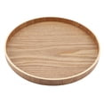 thumbnail image 1 of Bandeja De Madera Para Servir Plato Redondo Elegante Y Duradera Bandeja Para Servir De Madera Natural Para Decoración De Frutas Cafetería Hogar ANGGREK Otros, 1 of 8