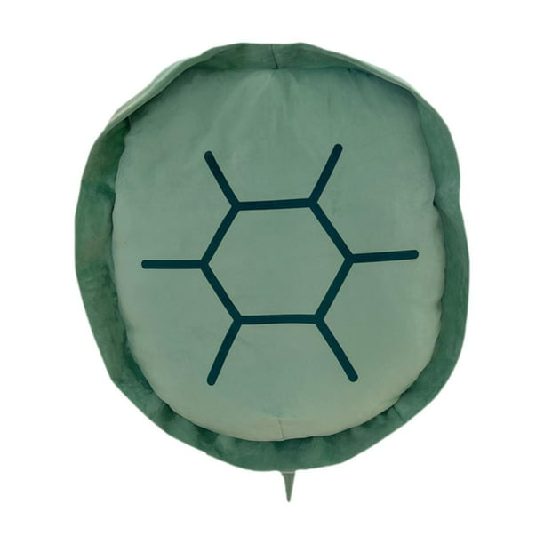 Saco de dormir con cojín y almohada de caparazón de tortuga para vestir, disfraz divertido 100 centímetros