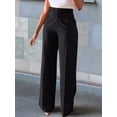 thumbnail image 3 of Women'S High Waisted Wide Leg Dress Pants for Business and Office Wear, 3 of 4