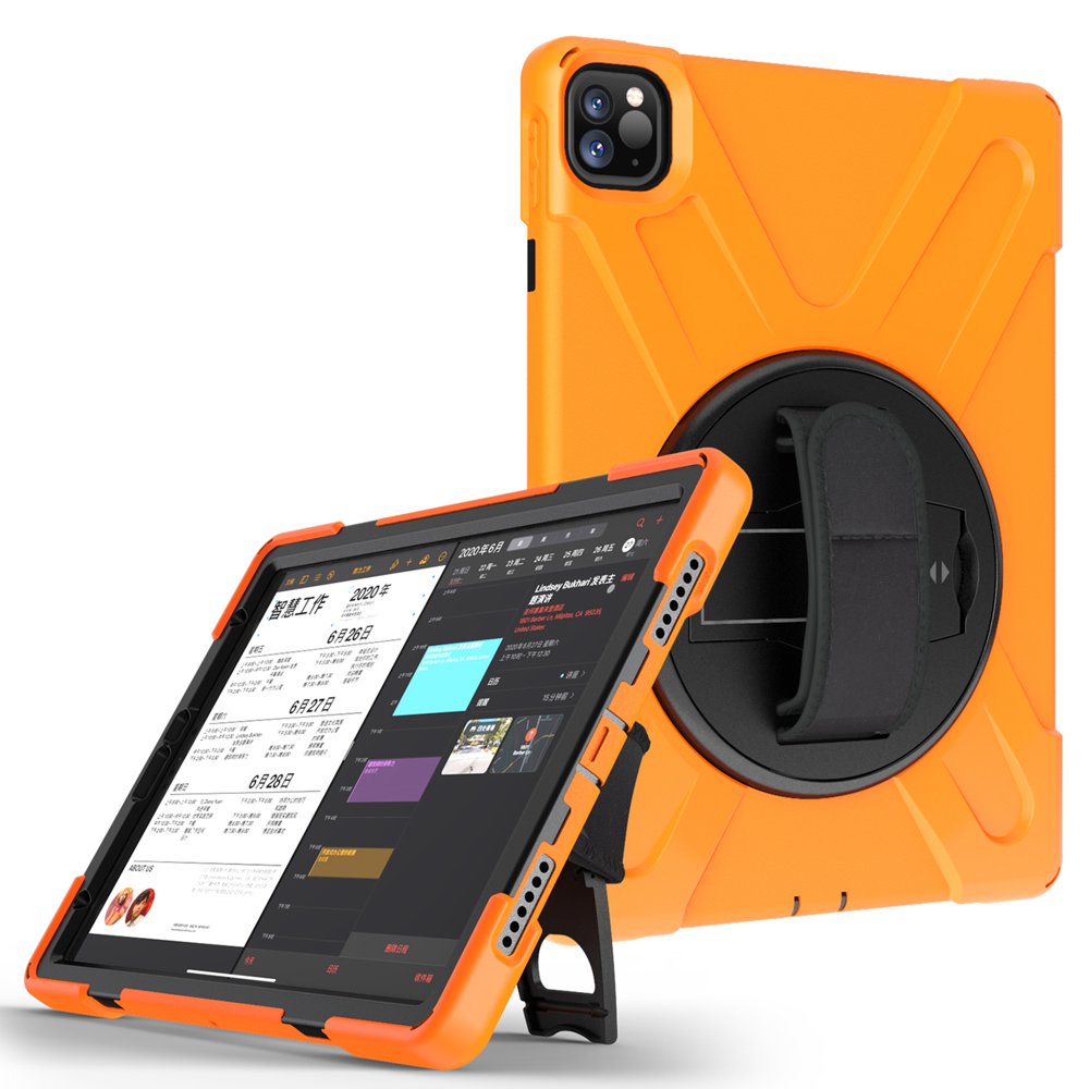 Dteck Case For Apple iPad Pro 11" 2nd Generation 2020/Pro 11" 1st Gen 2018, Shockproof Armor