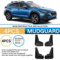 thumbnail image 3 of Flap 4 Guardabarros Automotrices Aptos Para Crosstrek 2024-2025 2026 ABS Guardabarros De Coche Negro, 3 of 7