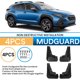 thumbnail image 3 of Coche 4 Uds Guardabarros Automotriz Apto Para Crosstrek 2024-2025 2026 ABS Guardabarros De Coche Negro, 3 of 7