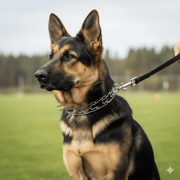 Omnipet Latch-Style Spiked Training Dog Collar Medium 20" Quick Release Snap