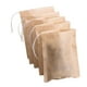 thumbnail image 5 of Paquete de 100 bolsitas de té desechables, papel de filtro, bolsitas de té vacías, bolsas para hojas sueltas Color natural_10x9cm, 5 of 9