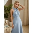 thumbnail image 6 of Women's Foldable Bridesmaid Dresses Wedding Infinity Dresses Multiway Dress Twisted Wrap Dresses, 6 of 6