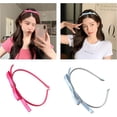 thumbnail image 6 of Cute Bow Headband, Stylish And Versatile Princess Style, Soft Rubber Headband That Won'T Constrict Your Head, Suitable For Everyday Wear, Photoshoots, And Performances,Black., 6 of 6
