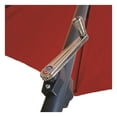 thumbnail image 3 of Arctic Sky - Patio Umbrella 8.5' - Red, 3 of 5