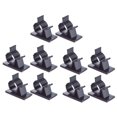 thumbnail image 7 of 10pcs Plastic Clips Black Adhesive Backed Wire Adjustable Cable Clips Adhesive Cable Management Clips Adjustable Clamp, 7 of 7