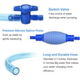 thumbnail image 2 of Aquarium Cleaner, Gravel Cleaner Vacuum Siphon Pump, Water Filter, Siphon Hose with Siphon Pump and Faucet Flow Control, 2 of 5
