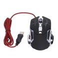 thumbnail image 3 of Wired Mouse, Long Service Life Cool Breathing Light Drive Free Computer Mouse Wired 6 Game Buttons  For Home For Office, 3 of 8