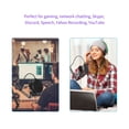 thumbnail image 4 of Mistaha USB 192kHZ/24bit Podcast Recording Microphone Kit Professional Condenser Studio Broadcasting MIC with Stand Plug, 4 of 8