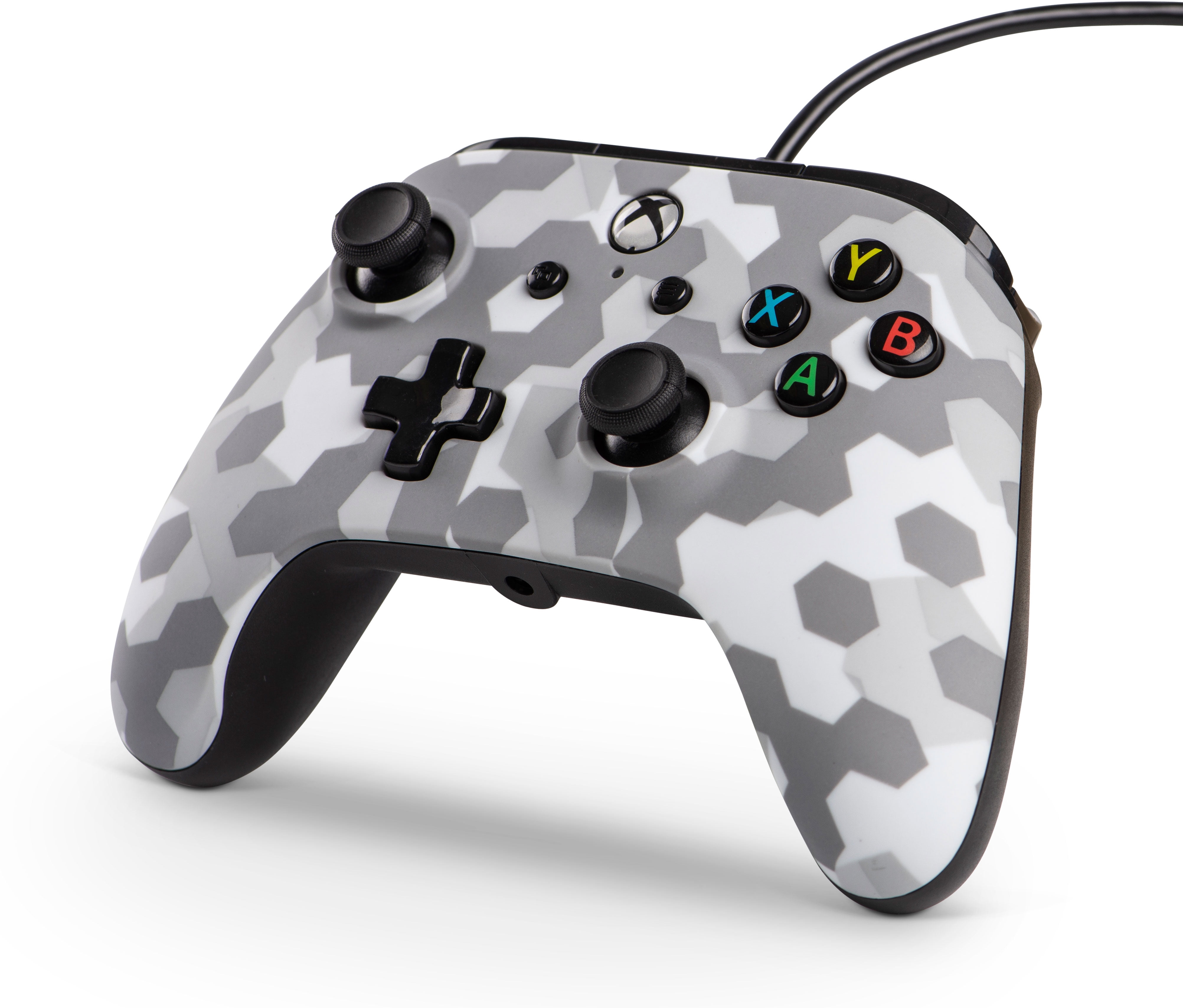 Powera Wired Controller For Xbox One Thunder Cloud Camo - roblox xbox one error code 905
