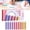 A, variant on Pencil Erasers Hexagonal Color Rubber Erasers, Art Erasers for Drawing Sketching, 10 Pieces per Box, 1 Box