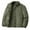 Army Green, variant on Men's Lightweight Softshell Jacket Warm Fleece Lined Windbreaker Waterproof Soft Shell Outdoor Black 2XL