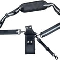 thumbnail image 1 of Radio Strap Holster With an Adjustable, Widened Shoulder Strap Featuring 3M Reflective Strips, a Mic Clip, and an Anti-Sway Design – A Secure Carrying System for Small/Medium Radio, 1 of 5
