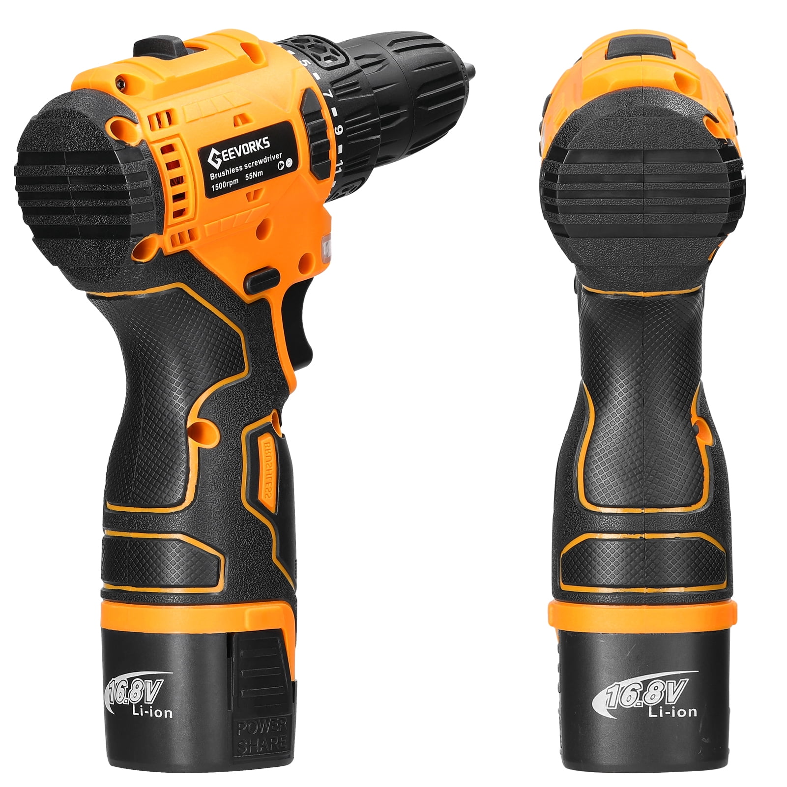 Electric Screwdriver,Drill Motor Rotation Adjustment Lithium Drill Driver Drill Motor Rotation Adjustment Lithium Motor Rotation Adjustment Improvement Power Tool Drill Improvement Power
