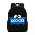 thumbnail image 1 of Custom Cookies Gym Laptop Backpack Men Women Basic Bookbag for School College Student Bags, 1 of 5