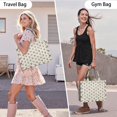 thumbnail image 6 of Large Capacity Tote Bag,Beige Antelope Head Pattern Handbag Fashion Luxury Tote Bag,15.7"x13"x 5.1" Inches,Laptop Compatible, 6 of 6