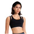 thumbnail image 2 of Womens Bras Sports Fitness Bra Yoga Running Bra Dry Wicking Bra Sports Bras for Women Black M, 2 of 6