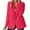 Hot Pink, variant on Gyexs Dress Jackets for Women Open Front Business Work Long Sleeve Lightweight Blazers Casual Button Suit Jacket, Blue, Size L