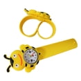 thumbnail image 3 of Reloj para niños de 2 piezas (abeja), reloj de pulsera impermeable para niños con movimiento de cuarzo, diseño de dibujos animados en 3D, reloj digital para niños de 3 a 11 años, 3 of 5