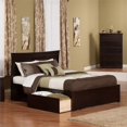 thumbnail image 2 of Leo & Lacey Urban Queen Storage Platform Bed in Espresso, 2 of 4