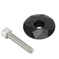 thumbnail image 1 of Bike Stem Top Cover, Bike Headset Top Cover Enhanced Hardness Non Deformation  For Repairing Black, 1 of 8