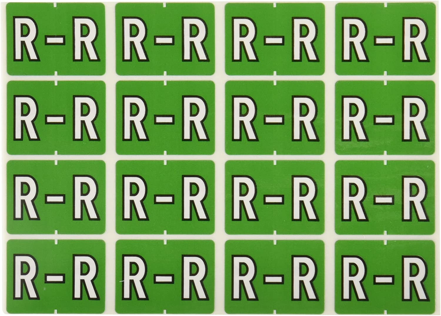 Pendaflex End Tab Alphabectic Labels "r", Light Green, 240 Labels