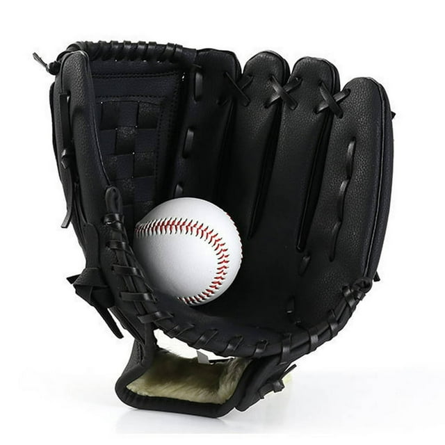 Bamboohart Gant de Baseball pour Enfants Protection Améliorée Gant de Softball Fil à Coudre Haute Résistance Gant de Softball Confort Marron