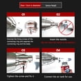 thumbnail image 4 of Adaptador de lanzallamas Asador de mano de acero inoxidable 304 para Camping Picnic BBQ, 4 of 6