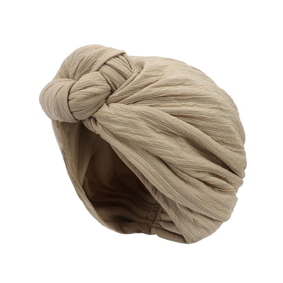 Dyfzdhu Headwear For Women Fashion Woman Muslim Head Cap Cotton Headband African Turban For Ladies Caps Muslim Headpiece