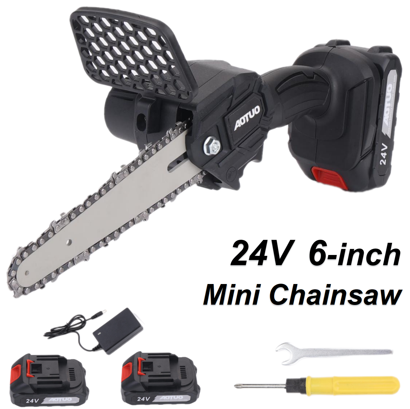 24V Mini Chainsaw 6-inch Cordless 