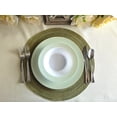 thumbnail image 6 of OCCASIONS 720 Pcs set (120 guest) Wedding Disposable Plastic Plate and Silverware Combo 10.5" + 7.5" + Silverware (Double Fork) (Rio in White & Pearled Green), 6 of 7