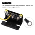 thumbnail image 4 of Unique Bargains ESD Anti Static Grounding Socket L Shaped ESD Ground Socket Connector 5 Hole for Wrist Strap Grounding, 4 of 4